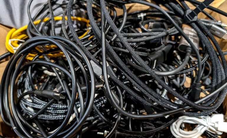 Cómo deshacerte de cables y gadgets viejos sin morir en el intento