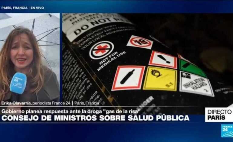 Consejo de Ministros de Francia plantea soluciones ante el consumo de la droga «gas de la risa»