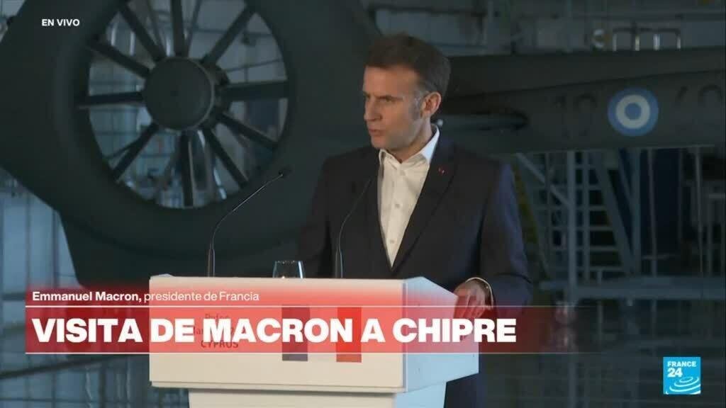 «Cuando Chipre es atacado, Europa es atacada»: Macron afirma que nuevos despliegues militares son «defensivos»