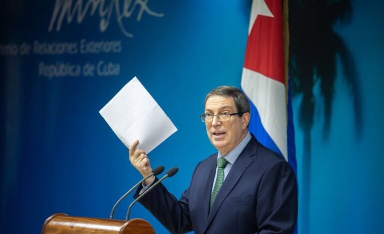 Cuba está abierta a un «diálogo serio y responsable» con EEUU