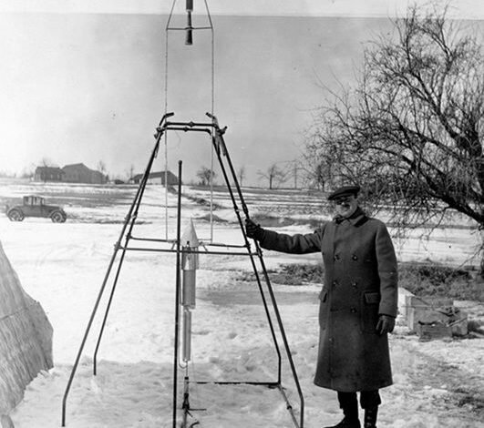 De un huerto a la Luna: a 100 años de la «ridícula idea» que sigue impulsando los cohetes