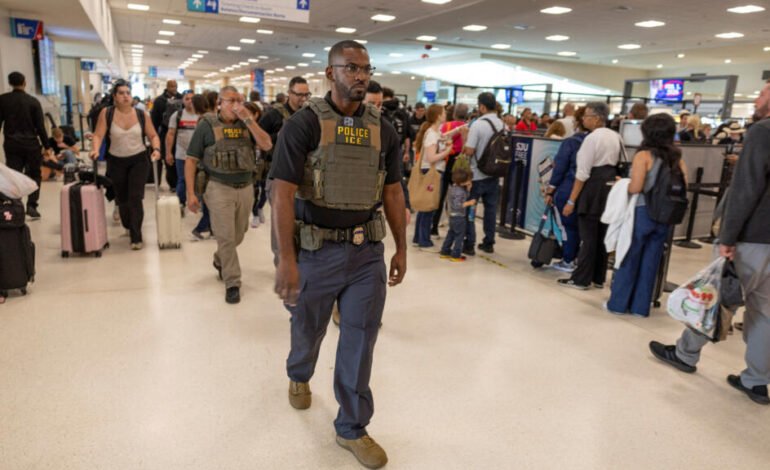 Desfinanciamiento, amenazas y ICE: ¿qué ocurre en los aeropuertos de EE. UU.?