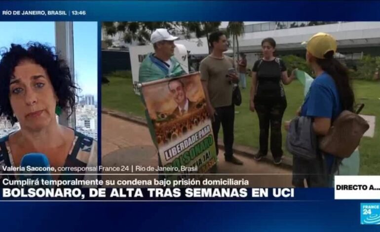 Directo a… Río de Janeiro y el alta de Bolsonaro tras semanas en UCI