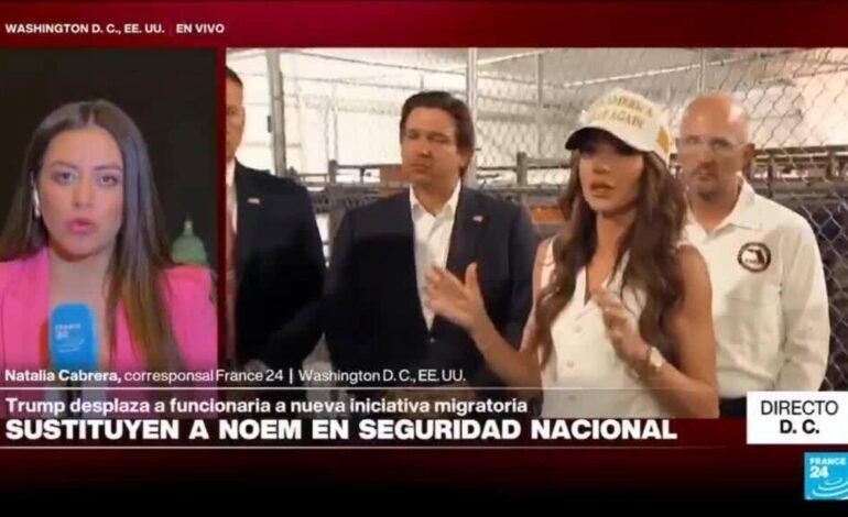 Directo D. C. y la sustitución de Kristi Noem como secretaria de Seguridad Nacional de EE. UU.