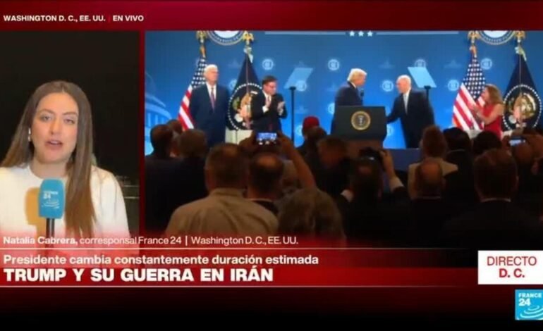 Directo D. C. y los cambios de temporalidad de Trump sobre la guerra en Irán