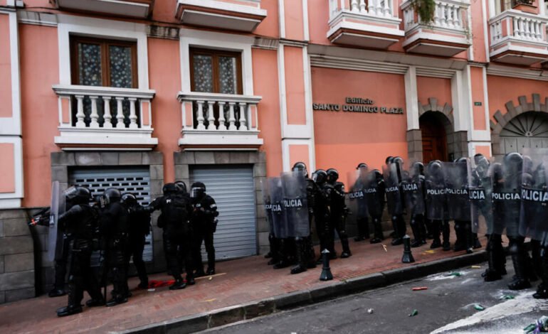 Ecuador inicia operaciones antinarco con apoyo de EE. UU: así regirá el toque de queda en cuatro provincias