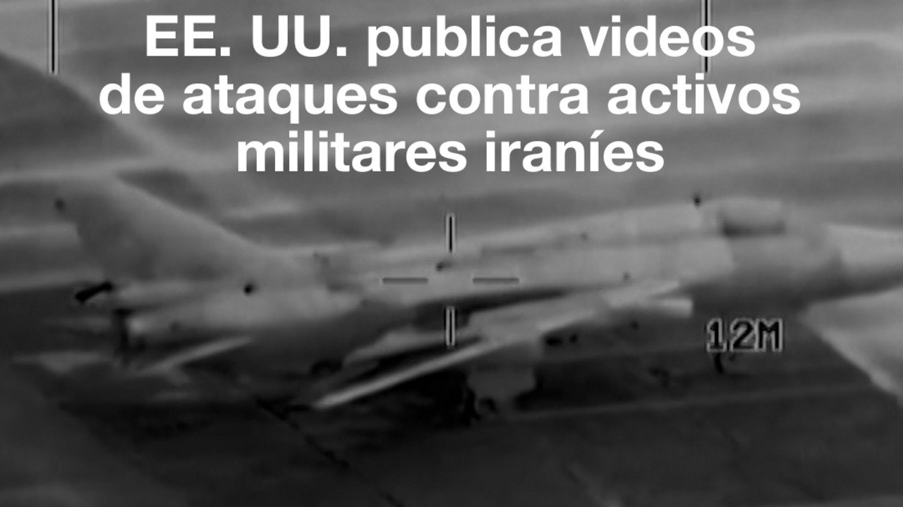 EE. UU. publica videos de su ofensiva en Irán; Teherán «no negociará» con Washington