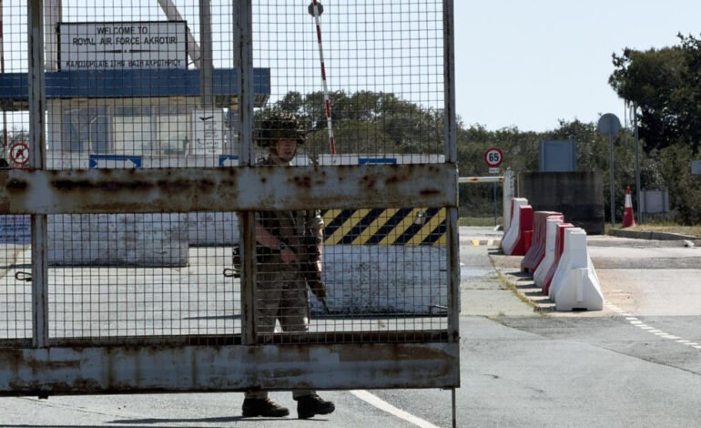 El ataque a una base británica en Chipre: así roza la escalada en Irán a la UE