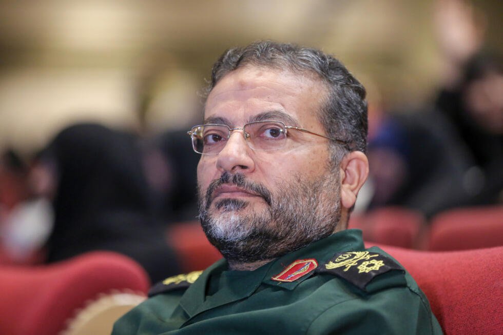 Archivo: el general Gholamreza Soleimani, comandante de la milicia Basij, el 24 de noviembre de 2019 en Teherán.