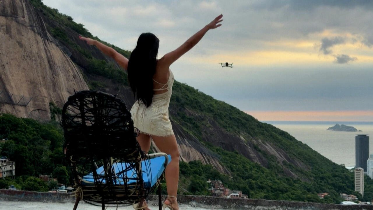 En Río de Janeiro, videos con dron reavivan el debate sobre el turismo en las favelas