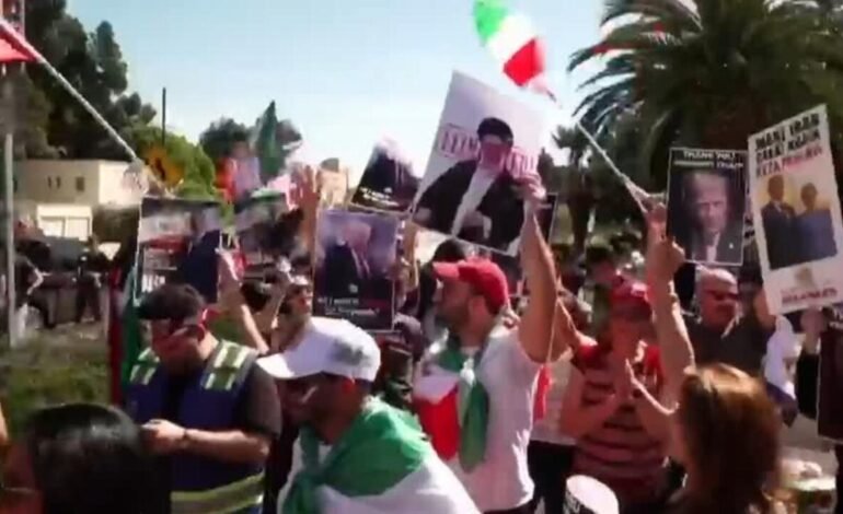 Estados Unidos: protestas a favor y en contra de la operación «Furia Épica» en Irán