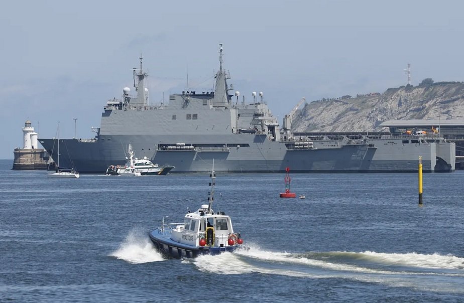 EU despliega buque con 3,500 marinos en guerra contra Irán