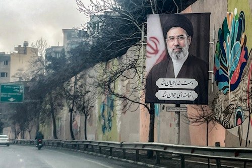 In photos: Billboards in Iran display photos of new supreme leader