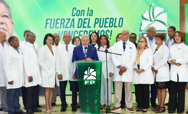 FP exige al Gobierno del PRM reorientar su política de salud