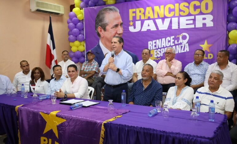 Francisco Javier encabezará actividades sábado en Santiago