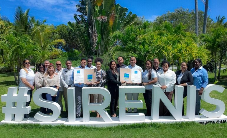 Grand Sirenis Punta Cana renueva Green Key y fortalece su posicionamiento como referente de sostenibilidad y operación responsable en el Caribe
