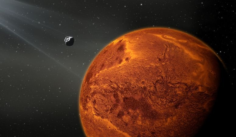 vida microbiana planeta escombro espacial