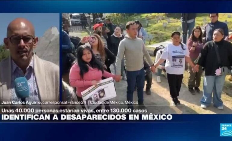 Identifican desaparecidos en México: de 130.000 casos, unas 40.000 estarían vivos