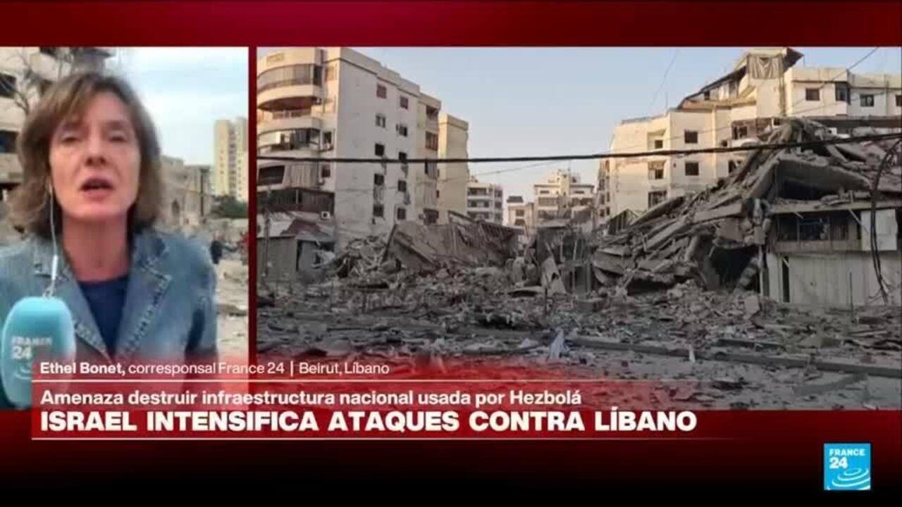 Informe desde Beirut: Israel amenaza con destruir edificios y bancos usados por Hezbolá