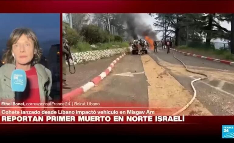 Informe desde Beirut: Israel ataca puentes libaneses; se reporta un muerto en el norte de Israel