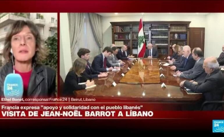 Informe desde Beirut: Jean-Noël Barrot visita Líbano en medio de la escalada en Medio Oriente