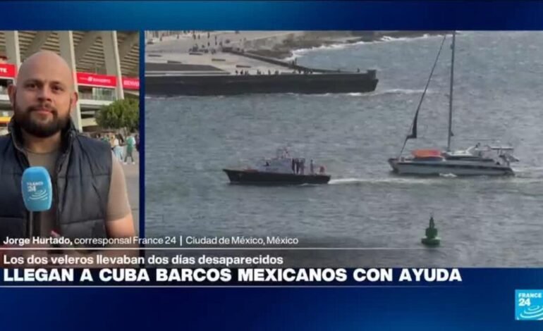 Informe desde Ciudad de México: llegan a Cuba los dos veleros extraviados con ayuda para la isla