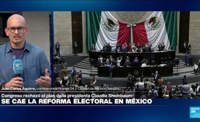 Informe desde Ciudad de México: se hunde la reforma electoral de Sheinbaum