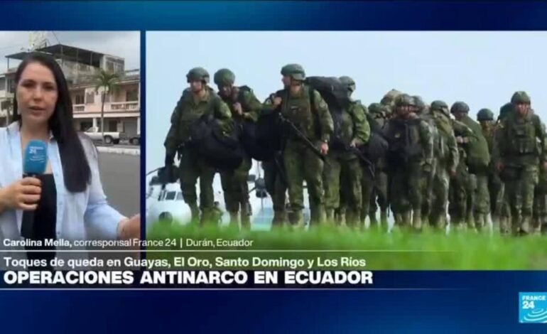 Informe desde Durán: toques de queda por operaciones antinarcotráfico en Ecuador