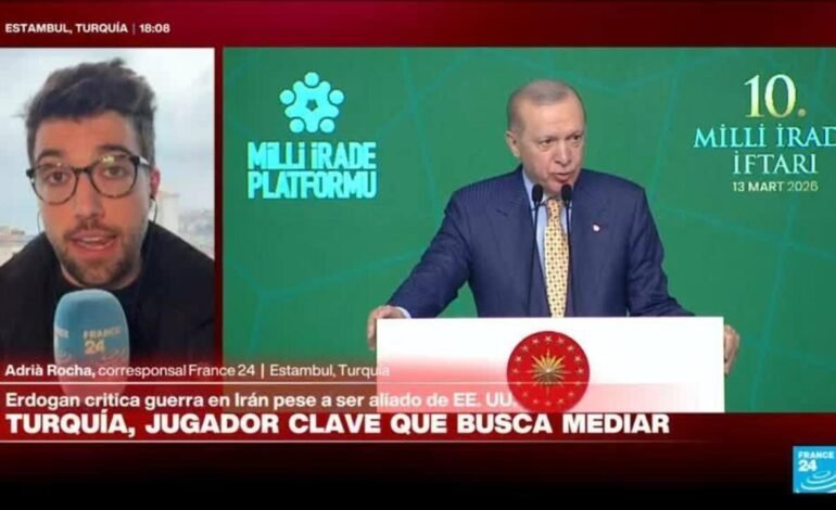 Informe desde Estambul: Erdogan critica la guerra en Irán pese a su alianza con EE. UU.