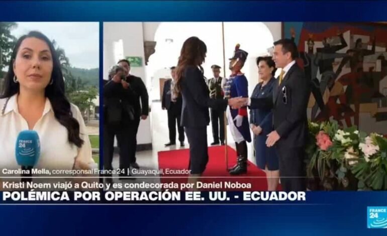 Informe desde Guayaquil: crece la polémica por operación de EE. UU. y Ecuador