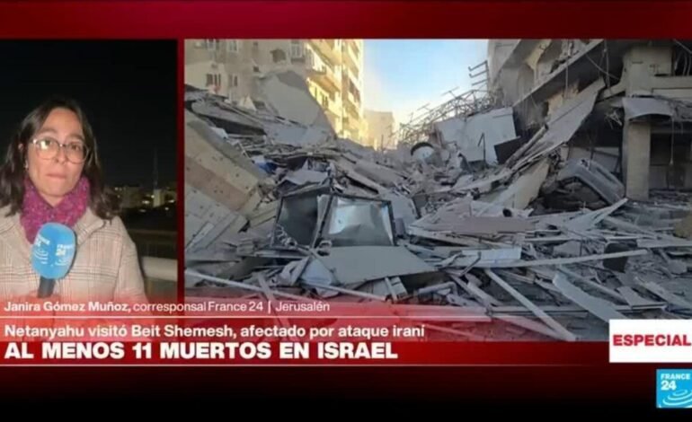 Informe desde Jerusalén: al menos 11 muertos en Israel; Netanyahu promete derrocar al régimen iraní