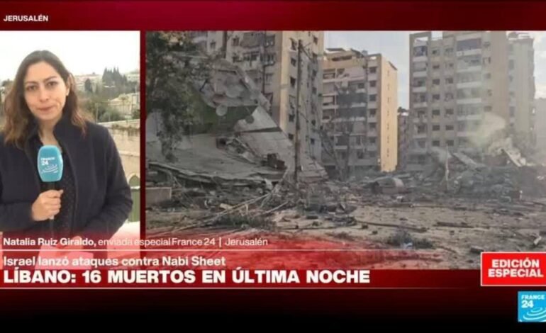 Informe desde Jerusalén: Nabi Chit, foco de bombardeos israelíes en Líbano