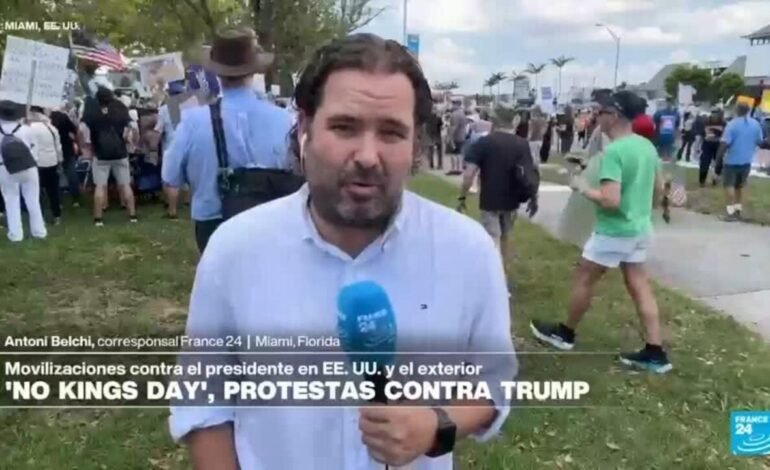 Informe desde Miami: manifestaciones anti Trump del movimiento ‘No Kings’