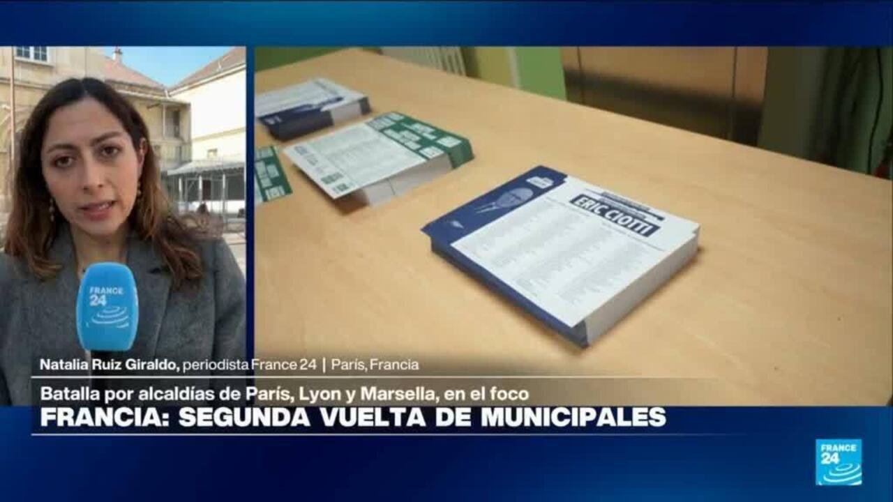 Informe desde París: baja participación en la segunda vuelta de las elecciones municipales