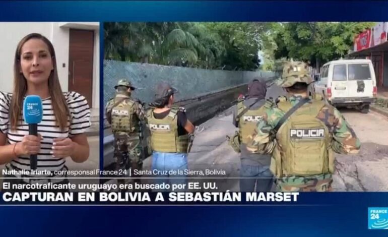 Informe desde Santa Cruz de la Sierra: Policía boliviana captura al narcotraficante Sebastián Marset