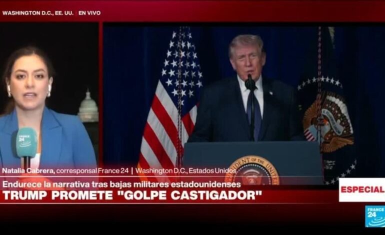 Informe desde Washington: Trump endurece narrativa contra Irán tras bajas militares estadounidenses