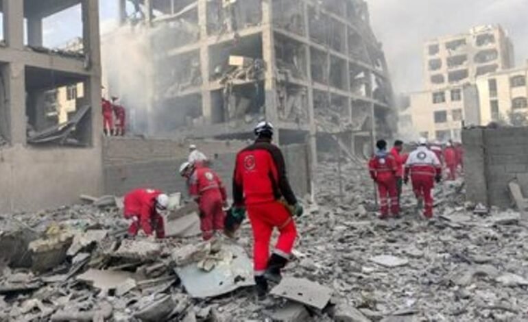 IRAN: Total de 2.076 muertos en los bombardeos EEUU e Israel