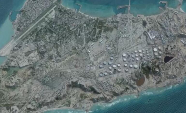 Isla de Kharg, eje de la industria petrolera de Irán