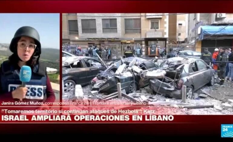 Israel anuncia que ampliará sus operaciones en Líbano