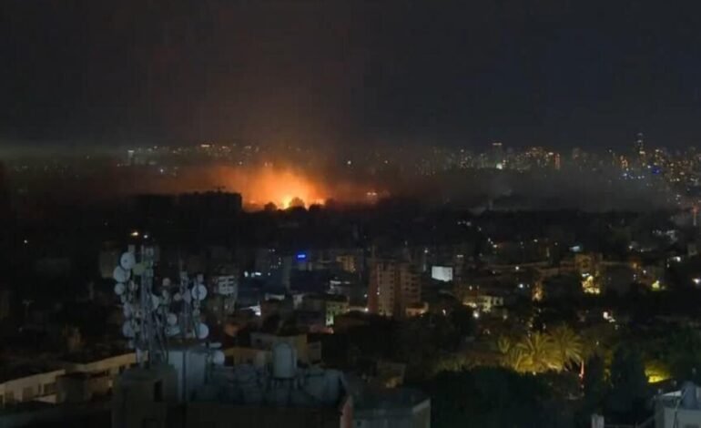 Israel ataca zona costera de Beirut; libaneses critican acciones de Hezbolá