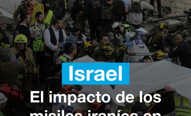 Israel: el impacto de los misiles iraníes en Beit Shemesh