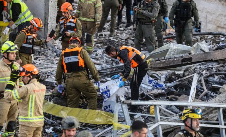 ISRAEL: El impacto de un misil iraní deja al menos 9 muertos