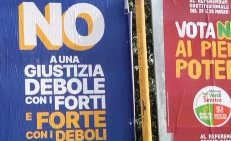 Italianos votan un referendo para reformar el sistema judicial