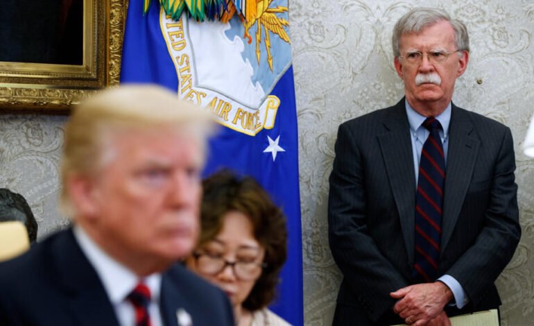 John Bolton en France 24: «Sigue sin ser claro cuál es el objetivo de Trump en Irán»