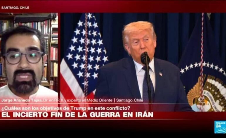 Jorge Araneda: «Israel no dejará salir a Estados Unidos de la guerra con Irán fácilmente»