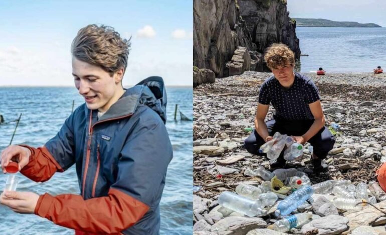 Joven inventor desarrolla un método magnético para limpiar los microplásticos de bajo costo