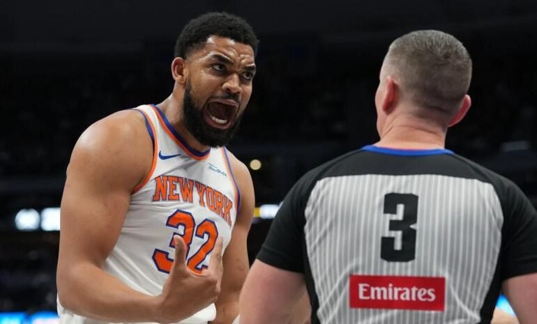 Karl-Anthony Towns: 19 puntos, 17 rebotes en victoria de Knicks