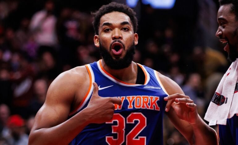 Karl-Anthony Towns realiza un doble-doble en victoria Knicks