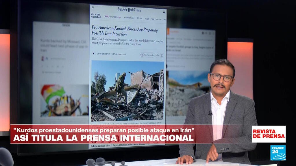 «Kurdos respaldados por el Mossad y la CIA podrían liderar la siguiente fase en Irán»: ‘Axios’