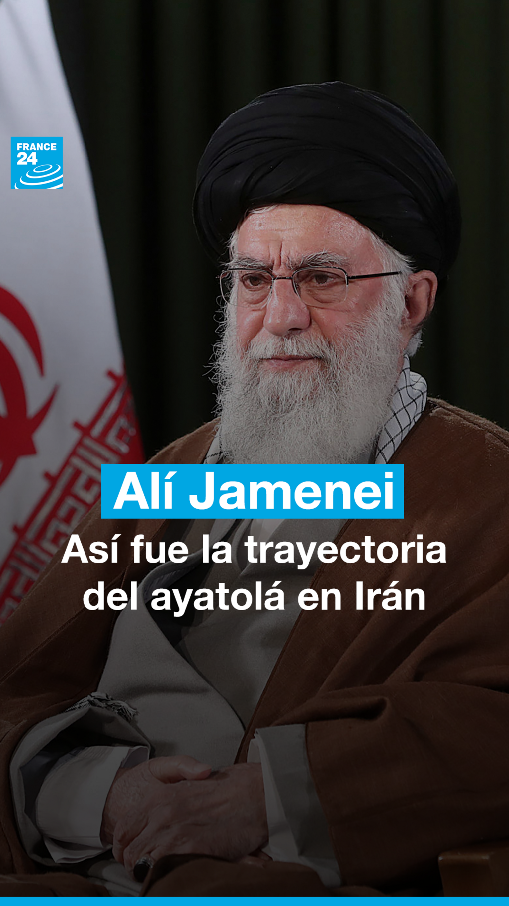 Así fue la trayectoria del ayatolá Alí Jamenei en Irán